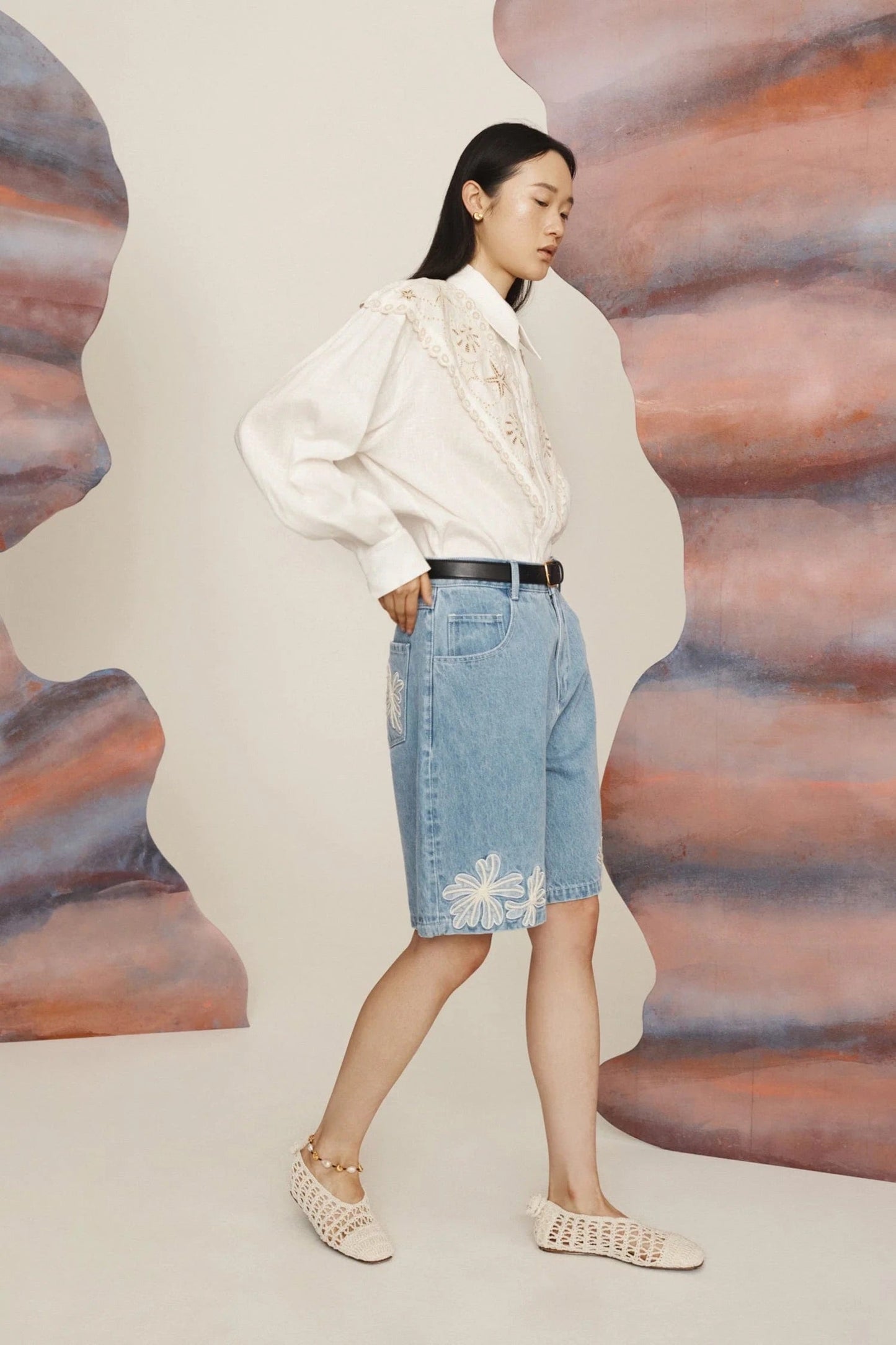 Alemais Charlene Short - Denim