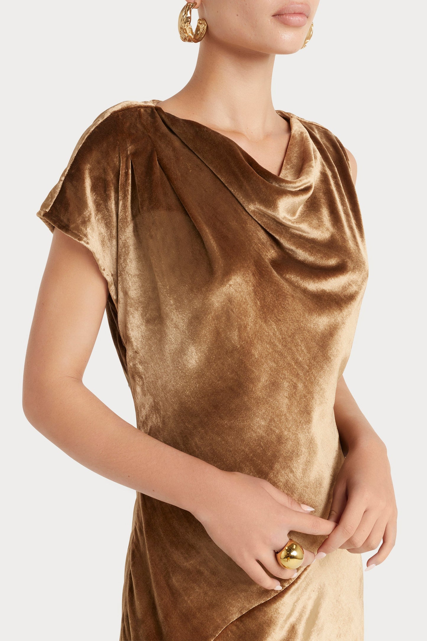 Opium Dress - Gold