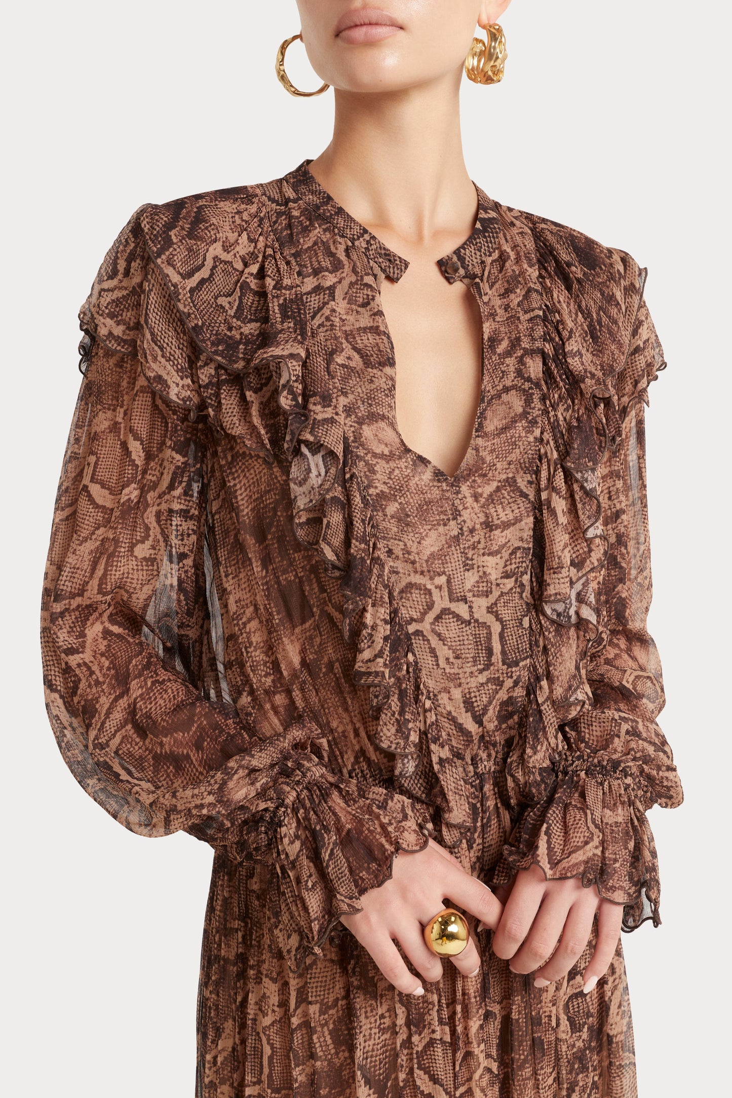 Serpent Dress - Print