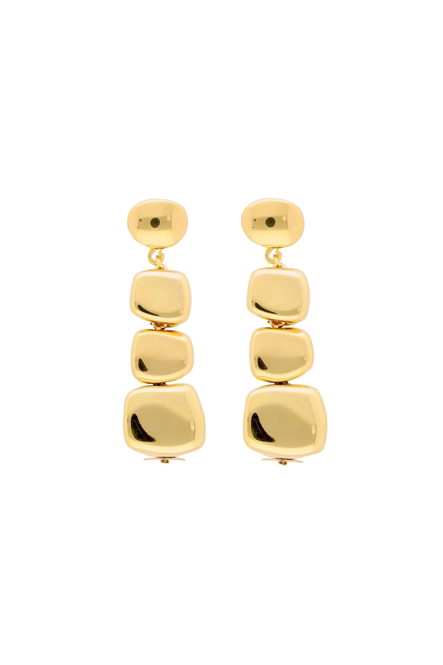 Vanessa Baroni Shape Earring - Gold