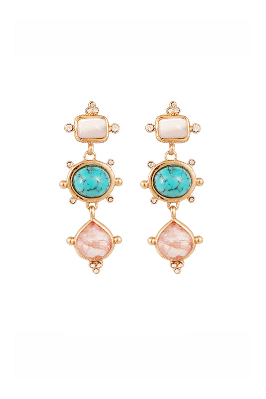 Gas Bijoux Tiki Earring - Gold