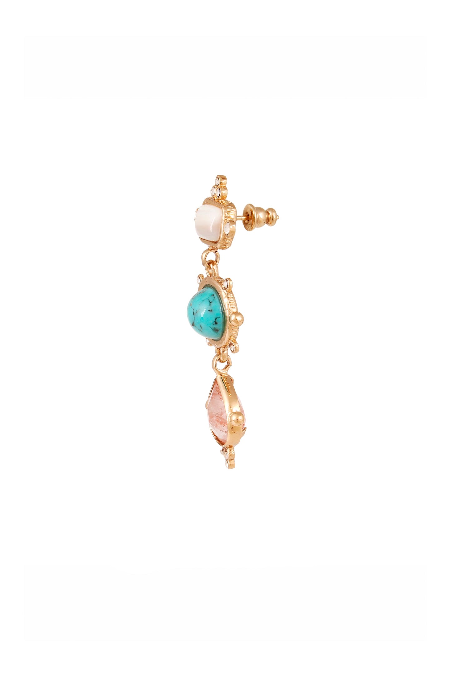 Gas Bijoux Tiki Earring - Gold