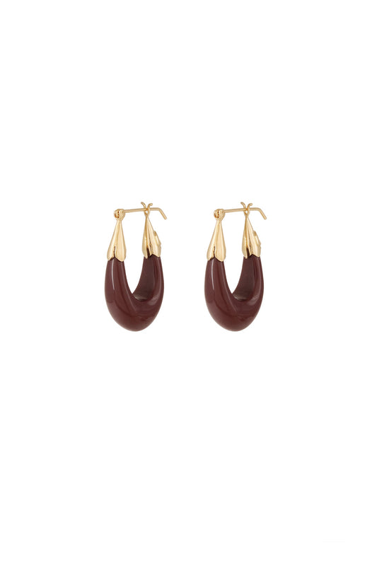 Gas Bijoux Ecume Earring - Maple