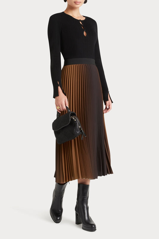 TOVE SKIRT O - Ombre
