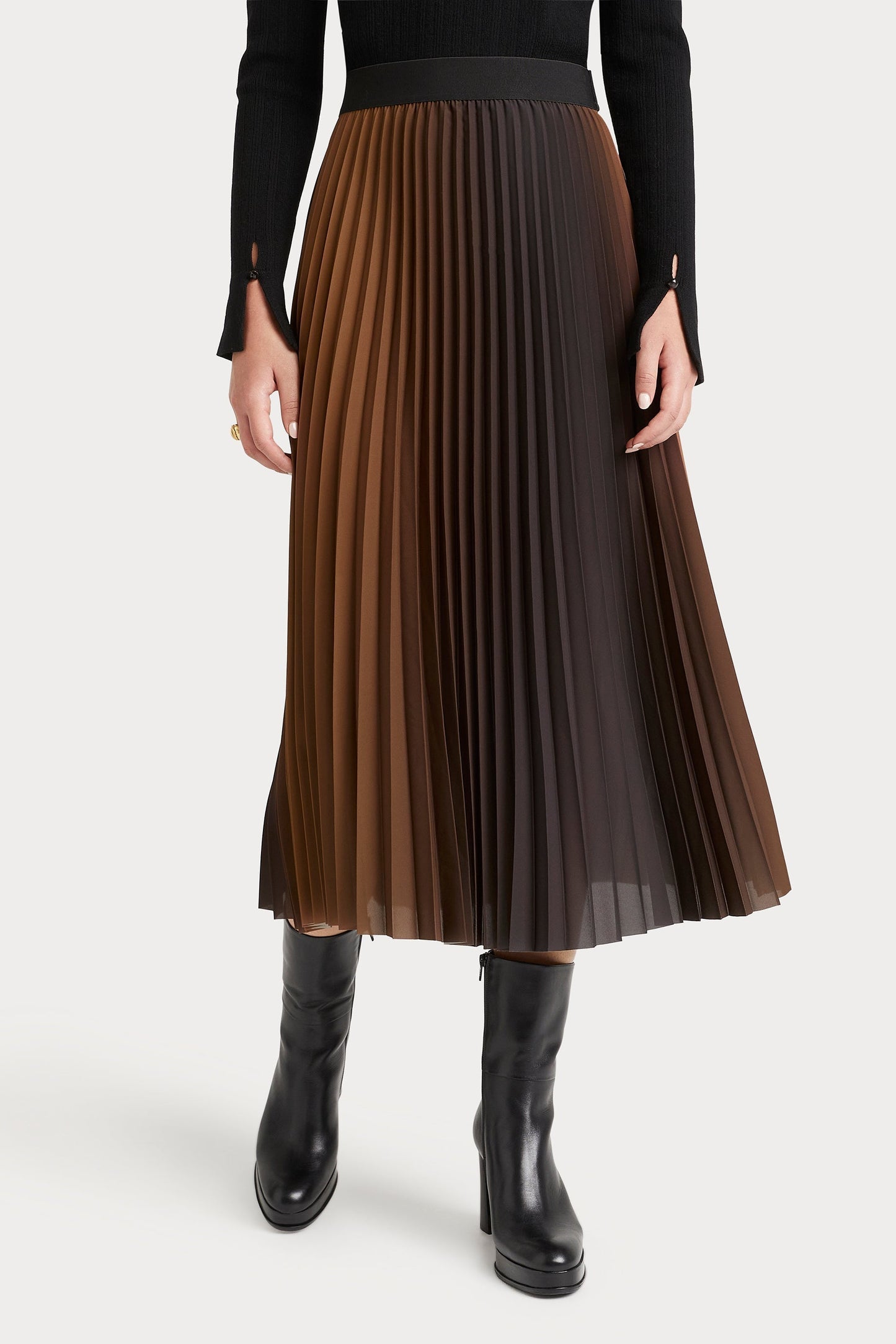 TOVE SKIRT O - Ombre
