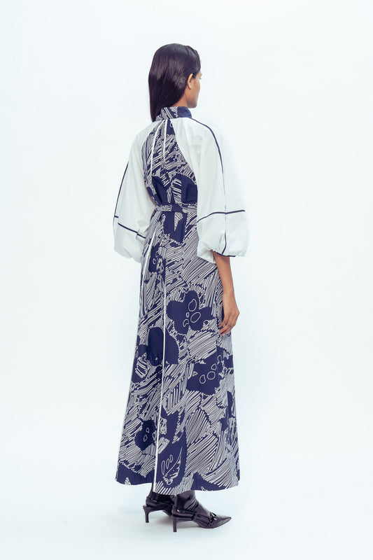 Lovebirds Aqualine Dress - Print