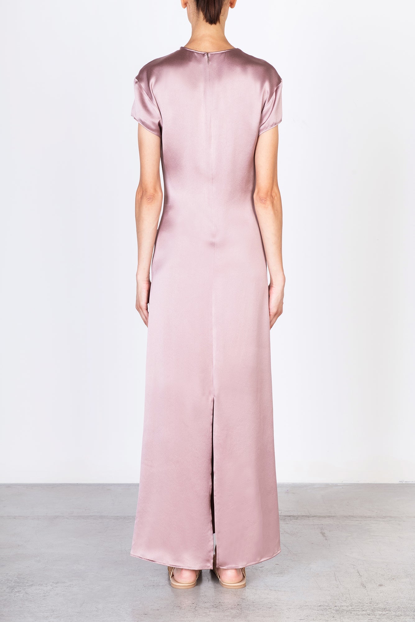 Alysi Satina Dress - Rose