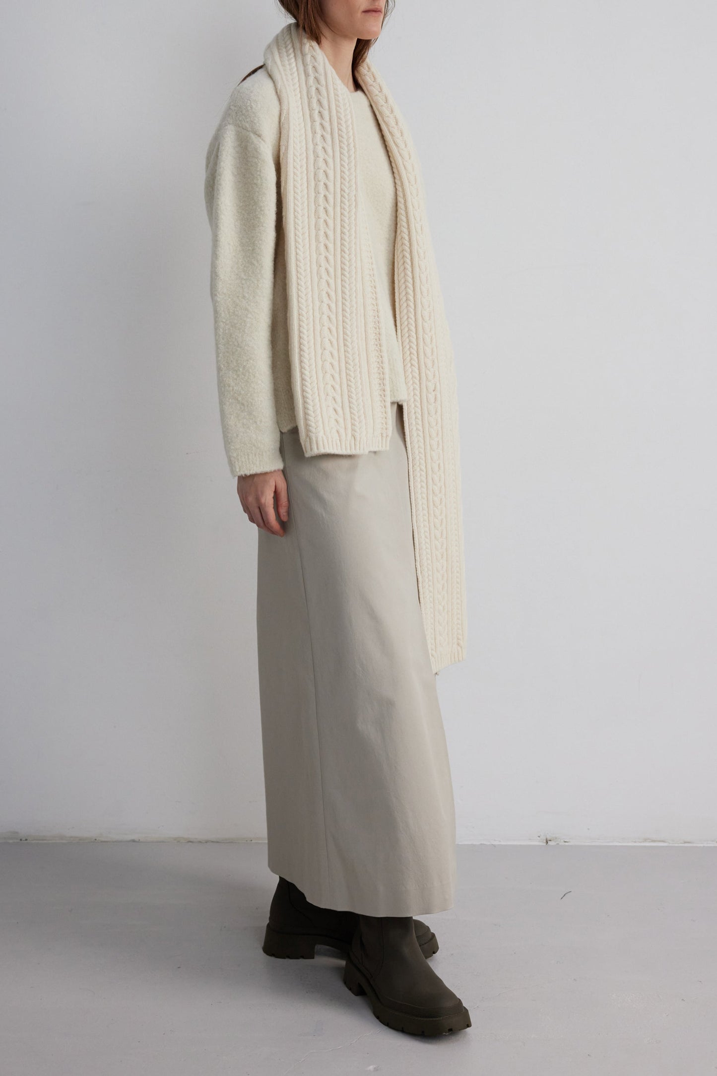 The Loom Max Skirt - Grey
