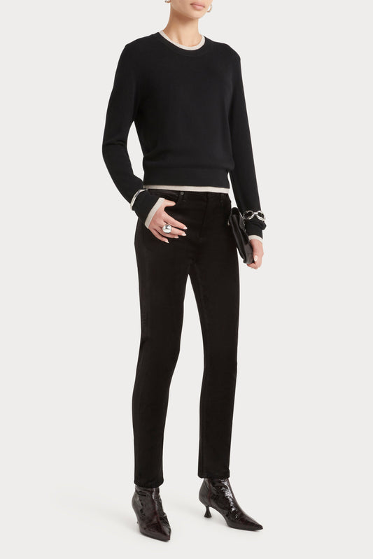 Citizens of Humanity Harlow Velvet - Black