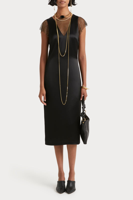 Mimi dress - Black & Gold