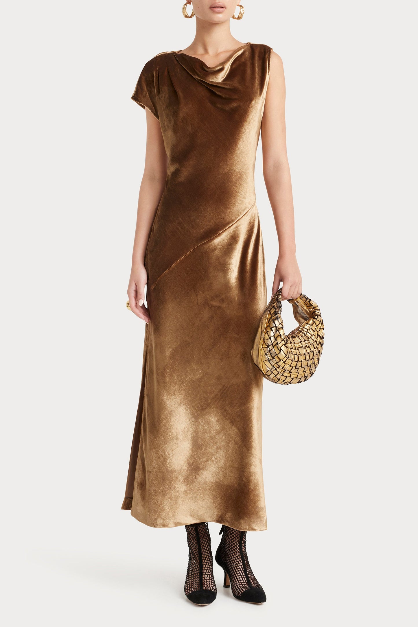 Opium Dress - Gold