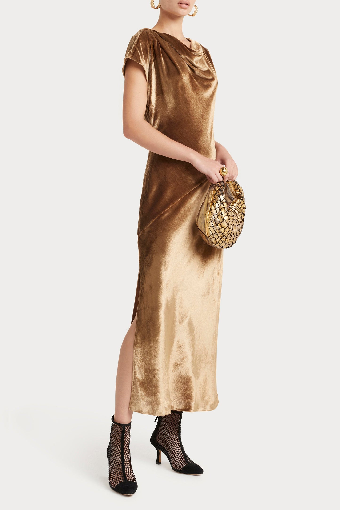 Opium Dress - Gold