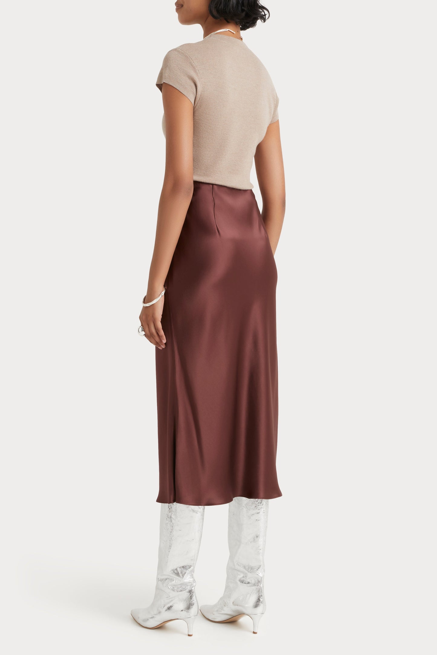 Rihanna Skirt - Chestnut